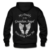 Daddy Guardian Angel Gildan Heavy Blend Adult Hoodie (CK1364) - black