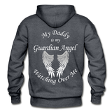 Daddy Guardian Angel Gildan Heavy Blend Adult Hoodie (CK1364) - charcoal gray