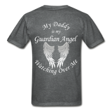 Daddy Guardian Angel Gildan Ultra Cotton Adult T-Shirt (CK1363) - deep heather