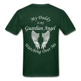 Daddy Guardian Angel Gildan Ultra Cotton Adult T-Shirt (CK1363) - forest green