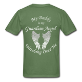 Daddy Guardian Angel Gildan Ultra Cotton Adult T-Shirt (CK1363) - military green