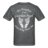 Daughter Guardian Angel Gildan Ultra Cotton Adult T-Shirt - deep heather