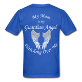 Mom Guardian Angel Gildan Ultra Cotton Adult T-Shirt (CK1368) - royal blue