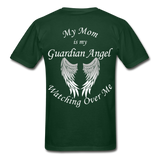 Mom Guardian Angel Gildan Ultra Cotton Adult T-Shirt (CK1368) - forest green