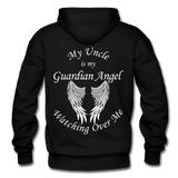Uncle Guardian Angel Gildan Heavy Blend Adult Hoodie (CK - black