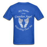 Mother Guardian Angel Gildan Ultra Cotton Adult T-Shirt (CK1374_ - royal blue