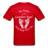 Mother Guardian Angel Gildan Ultra Cotton Adult T-Shirt (CK1374_ - red