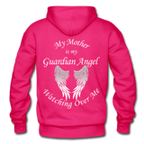 Mother Guardian Angel Gildan Heavy Blend Adult Hoodie (CK1375) - fuchsia