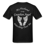 Husband Guardian Gildan Ultra Cotton Adult T-Shirt (Ck1376) - black
