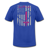Medical Assistant Flag Men's Jersey T-Shirt (CK1245) - royal blue