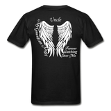 Uncle Guardian Angel Gildan Ultra Cotton Adult T-Shirt (CK1383) - black