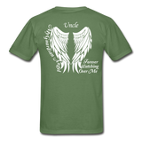 Uncle Guardian Angel Gildan Ultra Cotton Adult T-Shirt (CK1383) - military green