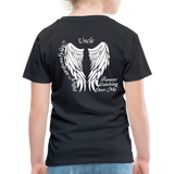 Uncle Guardian Angel Toddler Premium T-Shirt (CK1384) - black