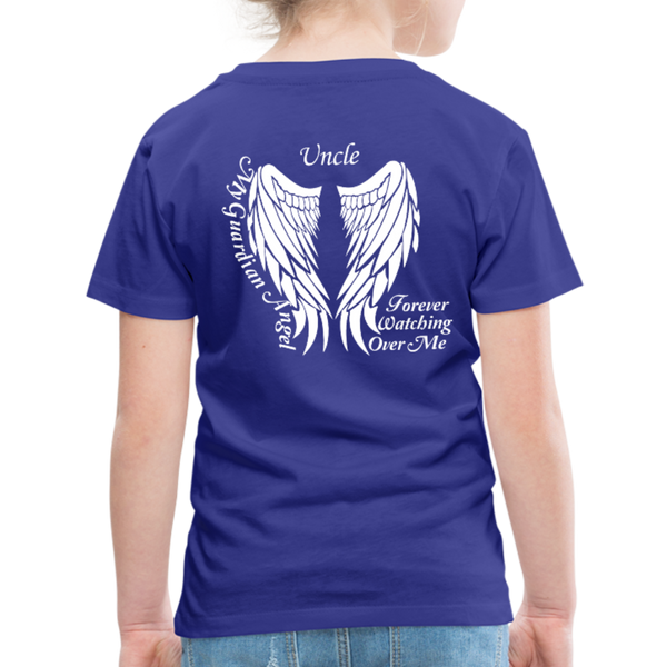 Uncle Guardian Angel Toddler Premium T-Shirt (CK1384) - royal blue
