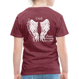 Uncle Guardian Angel Toddler Premium T-Shirt (CK1384) - heather burgundy
