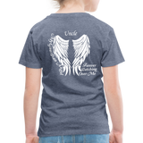Uncle Guardian Angel Toddler Premium T-Shirt (CK1384) - heather blue