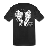 Uncle Guardian Angel Kids' Premium T-Shirt (CK1384) - black