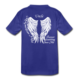 Uncle Guardian Angel Kids' Premium T-Shirt (CK1384) - royal blue