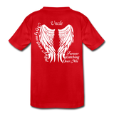 Uncle Guardian Angel Kids' Premium T-Shirt (CK1384) - red