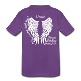 Uncle Guardian Angel Kids' Premium T-Shirt (CK1384) - purple