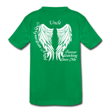 Uncle Guardian Angel Kids' Premium T-Shirt (CK1384) - kelly green