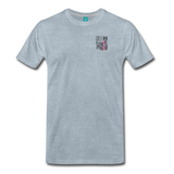 Nurse Flag Men's Premium T-Shirt (CK1312) - heather ice blue