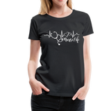 #Nurselife Women’s Premium T-Shirt (CK1396) - black