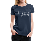 #Nurselife Women’s Premium T-Shirt (CK1396) - navy