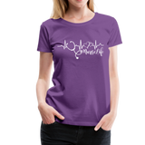 #Nurselife Women’s Premium T-Shirt (CK1396) - purple