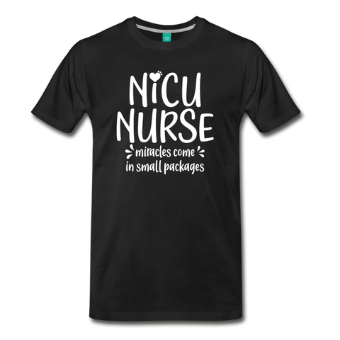 NICU Nurse Men's Premium T-Shirt (CK1397) - black