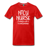 NICU Nurse Men's Premium T-Shirt (CK1397) - red