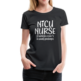 NICE NURSE Women’s Premium T-Shirt (CK1397) - black