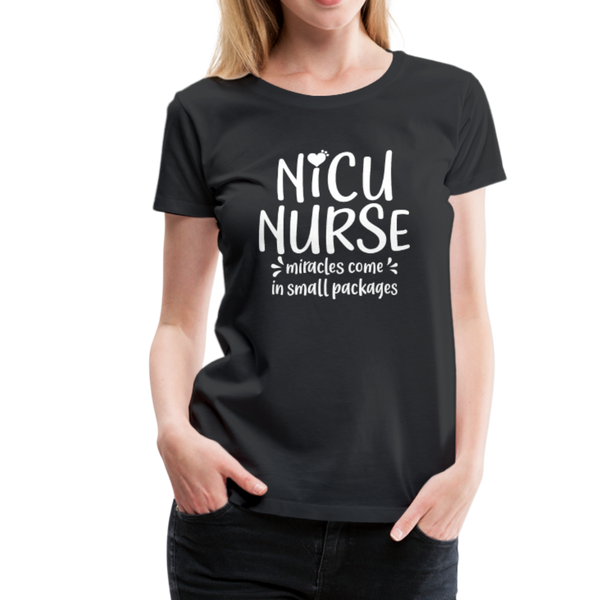 NICE NURSE Women’s Premium T-Shirt (CK1397) - black