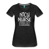 NICU Nurse Women’s Premium T-Shirt (CK1397) - charcoal gray