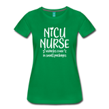 NICU Nurse Women’s Premium T-Shirt (CK1397) - kelly green