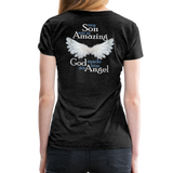 Son So Amazing Women’s Premium T-Shirt (CK1399) - charcoal gray