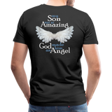 Son Amazing Angel Men's Premium T-Shirt (CK1399) - black