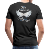 Son Amazing Angel Men's Premium T-Shirt (CK1399) - black