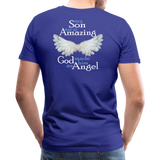 Son Amazing Angel Men's Premium T-Shirt (CK1399) - royal blue