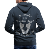 Brother Guardian Angel Men’s Premium Hoodie (CK1404M) - navy