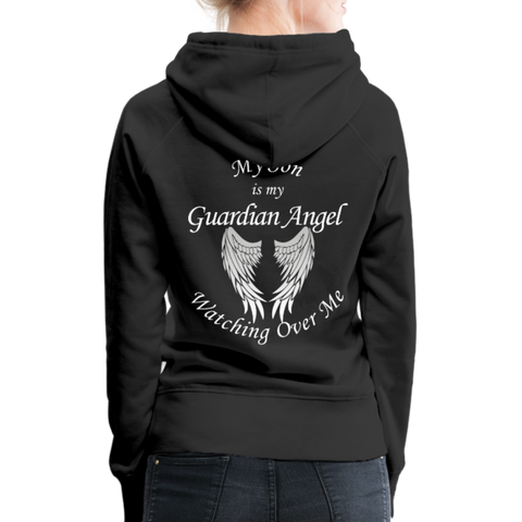 Son Guardian Angel Women’s Premium Hoodie (CK1405W) - black