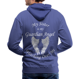 Sister Guardian Angel Men’s Premium Hoodie (CK1406M) - royalblue