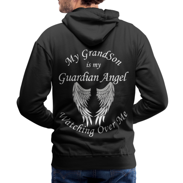 Grandson Guardian Angel Men’s Premium Hoodie (CK1407M) - black