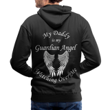 Daddy Guardian Angel Men’s Premium Hoodie (CK1708M) - black