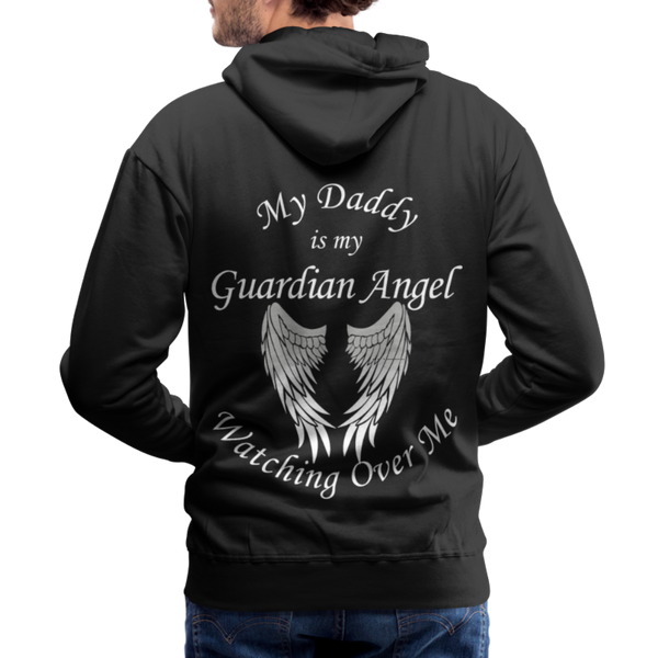 Daddy Guardian Angel Men’s Premium Hoodie (CK1708M) - black
