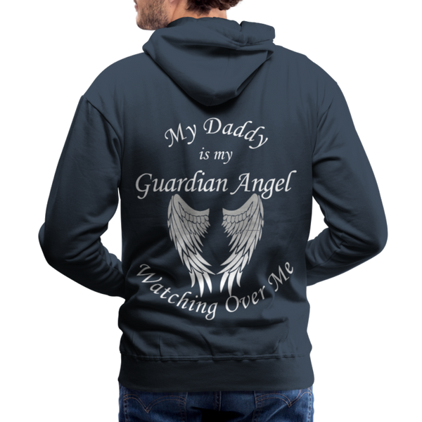Daddy Guardian Angel Men’s Premium Hoodie (CK1708M) - navy