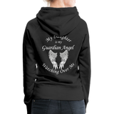 Daughter Guardian Angel Women’s Premium Hoodie (CK1409) - black
