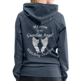 Mom Guardian Angel Women’s Premium Hoodie (CK1410) - heather denim