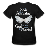 Son Amazing Angel Gildan Ultra Cotton Ladies T-Shirt - black