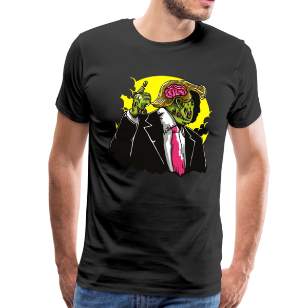 Trump Zombie Men's Premium T-Shirt (CK1348) - black